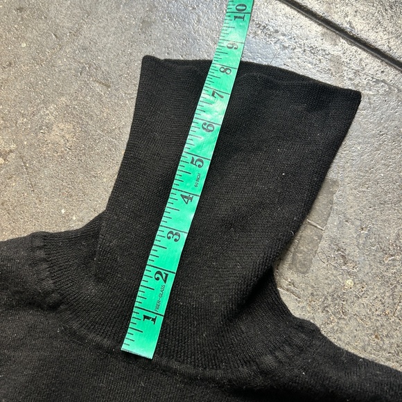 Vivienne Westwood Black Turtleneck w/ Embroidered Orb - Picture 6 of 12